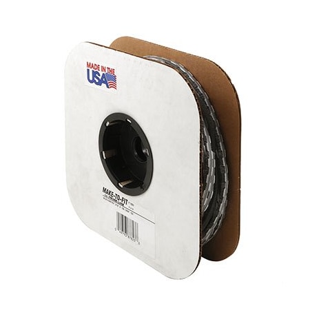 Prime-Line Weatherstrip, 3 in. x 0.156 in. x 100 ft., Gray (1 Roll), PK100 P 7823